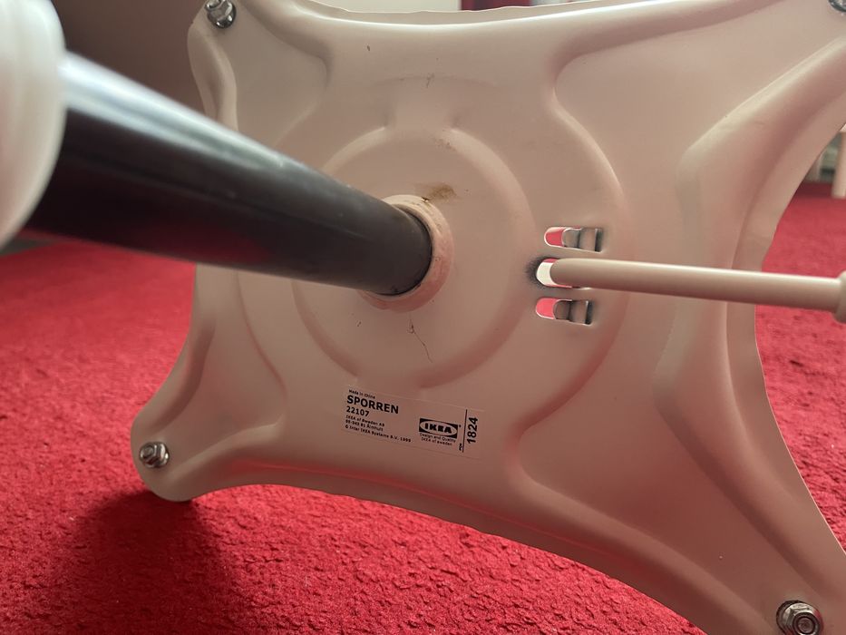 Stea scaun birou, cu roti din silicon si amortizor IKEA, functionale