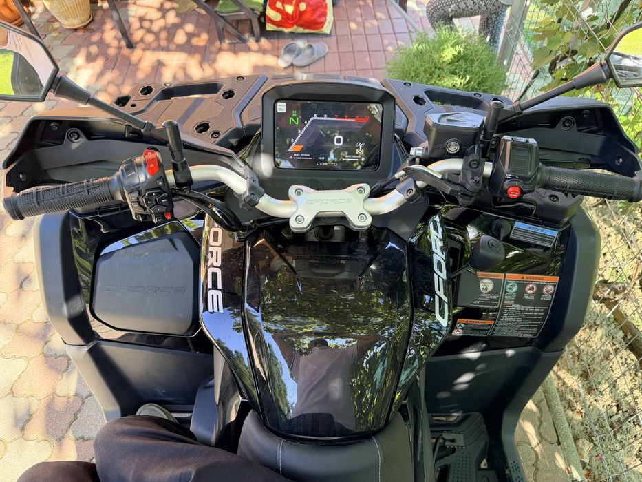 Vand CFMoto 850cm3, ca NOU, garantie inca 4 ani si jumatate,