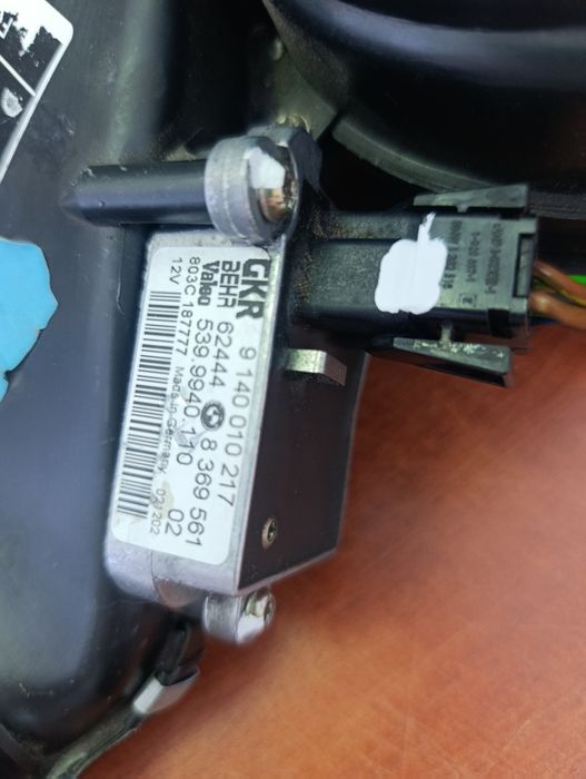 Реостат печки BMW X5 E53