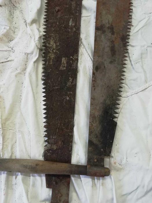 стара жага /ръчен трион/ - за декорация