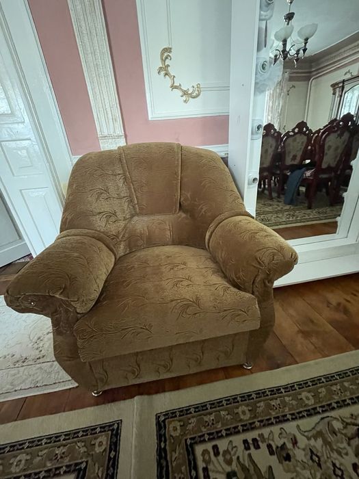 Диван и кресло качества норма