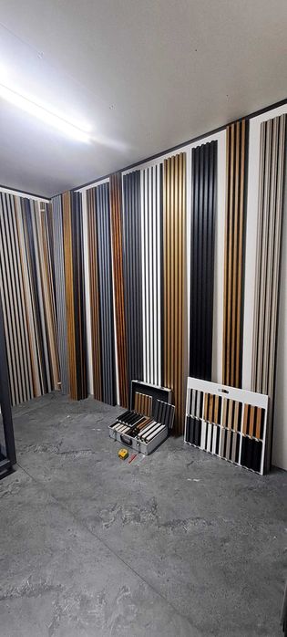Vindem panouri decorative riflaj lambriu wpc  interior/terase/exterior