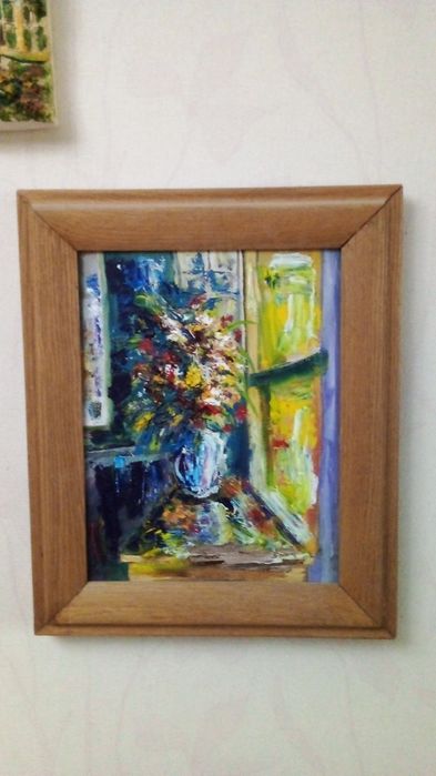 продам картины маслом, авторские, реставрирую оригинально оформляю