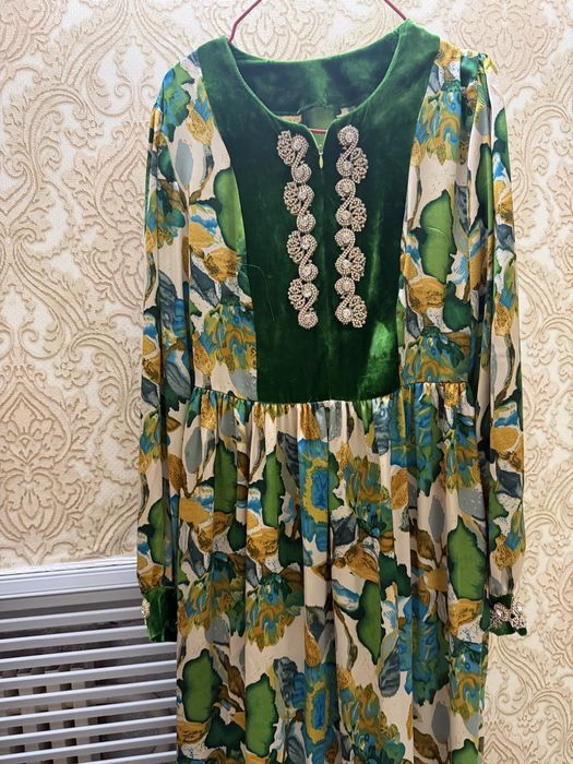 Қазақша көйлек. Шифон көйлек