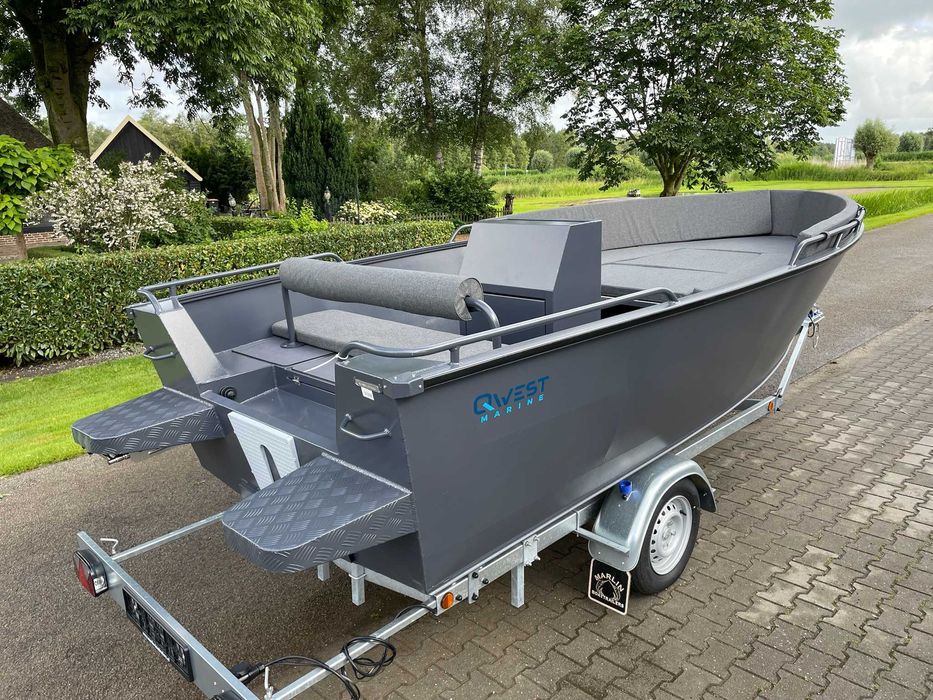 Barci aluminiu Qwest Marine Olanda R485