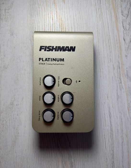 Fishman Platinum Stage — аналоговый преамп в идеальном состоянии