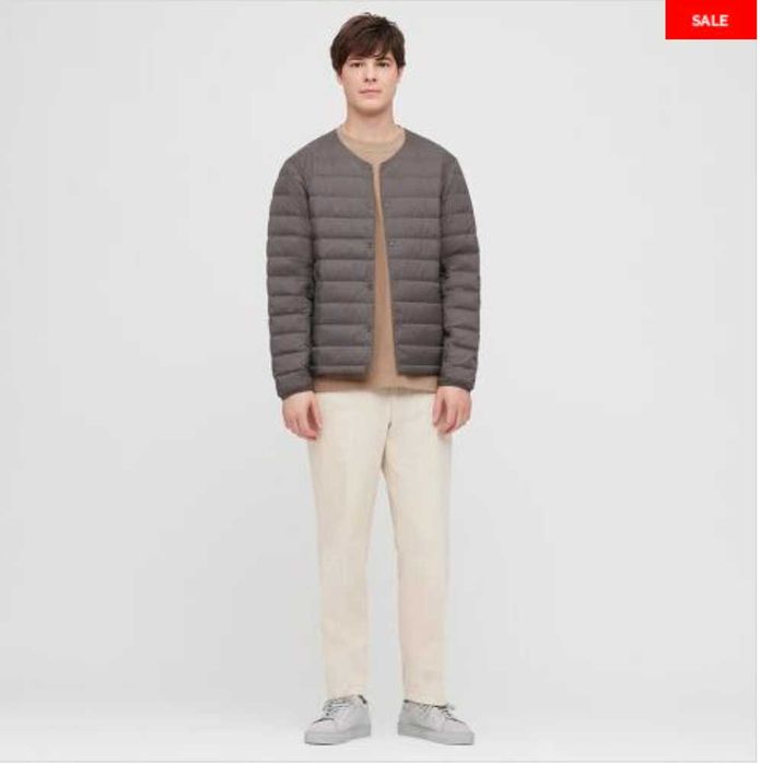 uniqlo куртка без воротника