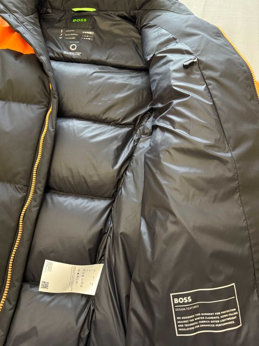 Чисто ново автентично мъжко зимно яке Boss патешки пух размер L голям
