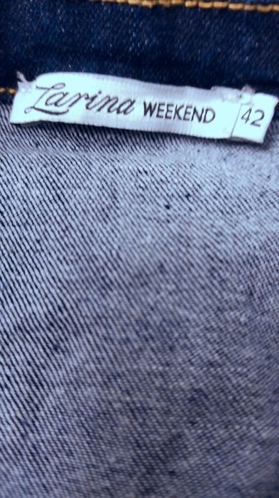 Продам джинсовые сафари, размер 40-42.