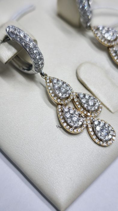 Серьги с бриллиантами
