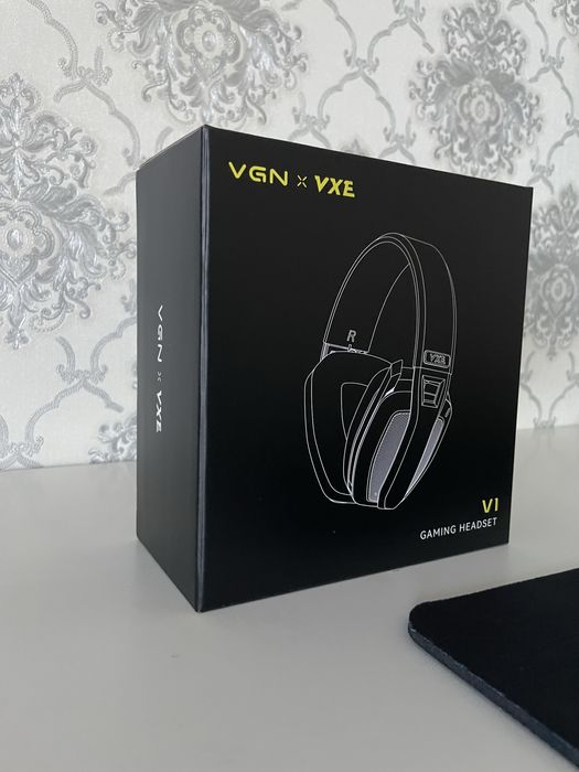 Игровая гарнитура VGN x VXE V1 — Полный комплект (на запчасти/ремонт)