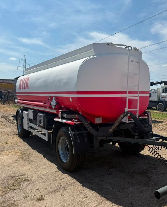 Cisternă  18100l  apă,UAN,motorină  aluminiu  pe perne pentru  agricultură