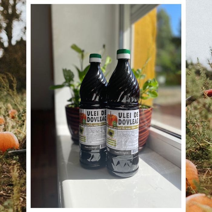 Vand ulei de dovleac presat la rece