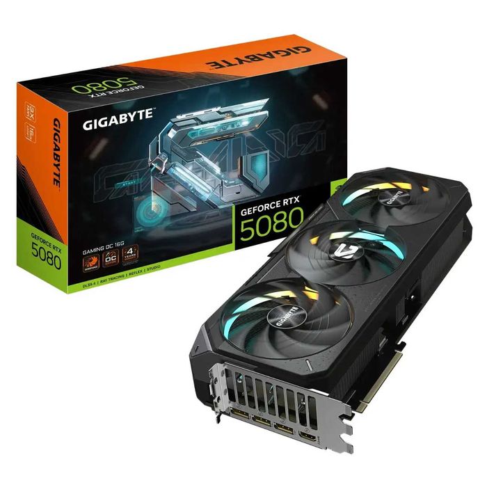Видеокарта GIGABYTE GeForce RTX 5080 GAMING OC