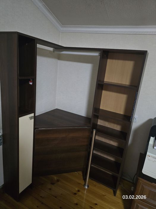 Шкаф стол угловой