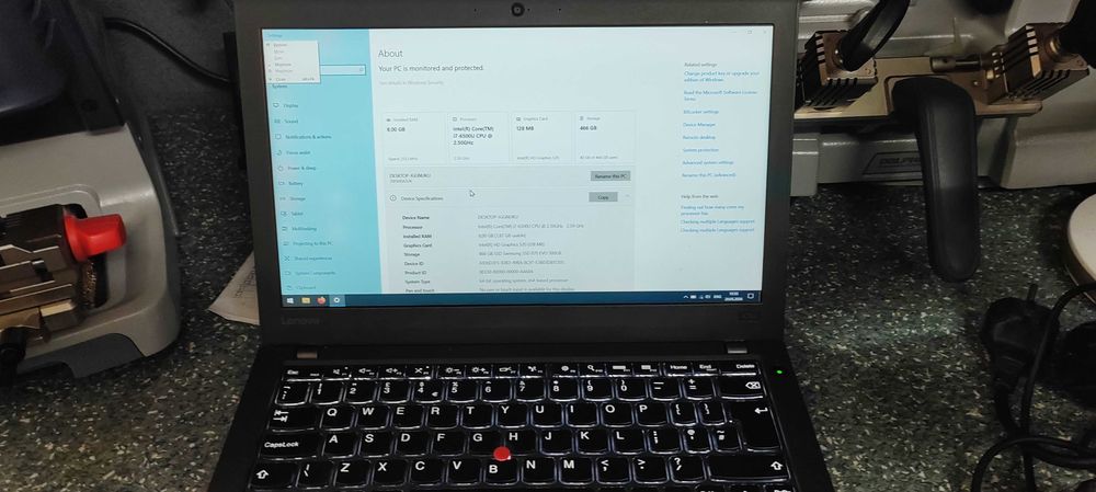 Laptop lenovo x260 i7