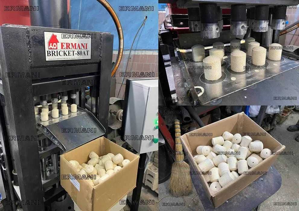 Оборудване за производство на технопланктон и кекс - Bricket-10AT