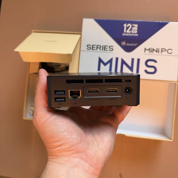 Мини-компьютер Beelink Mini S 12 Pro
