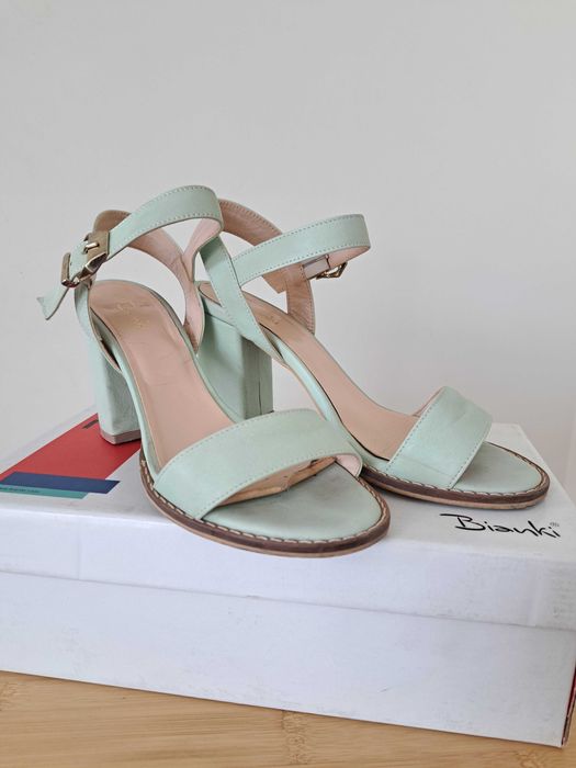 Кожени сандали Bianki 38 номер