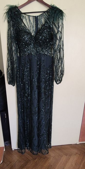 Rochie de nasa verde smarald