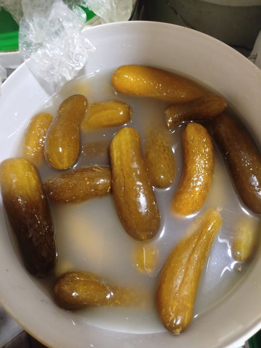 Огурцы соленые, бочковые