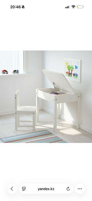 Детский стол и стул