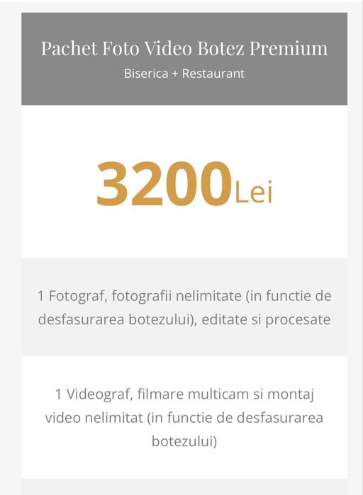 Photographer Evenimente