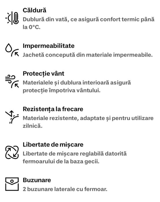 Vând geaca Parka  Decathlon 123-130