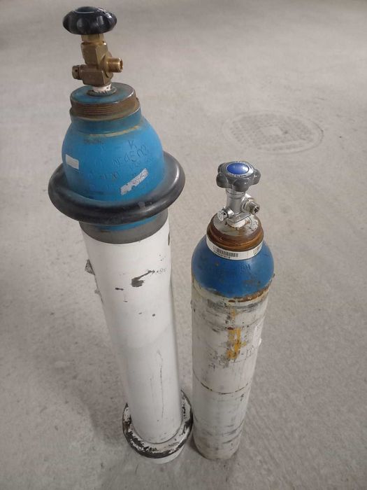 Бутилки Азот, Кислород, CO2, бутилка 7,5кг 9кг