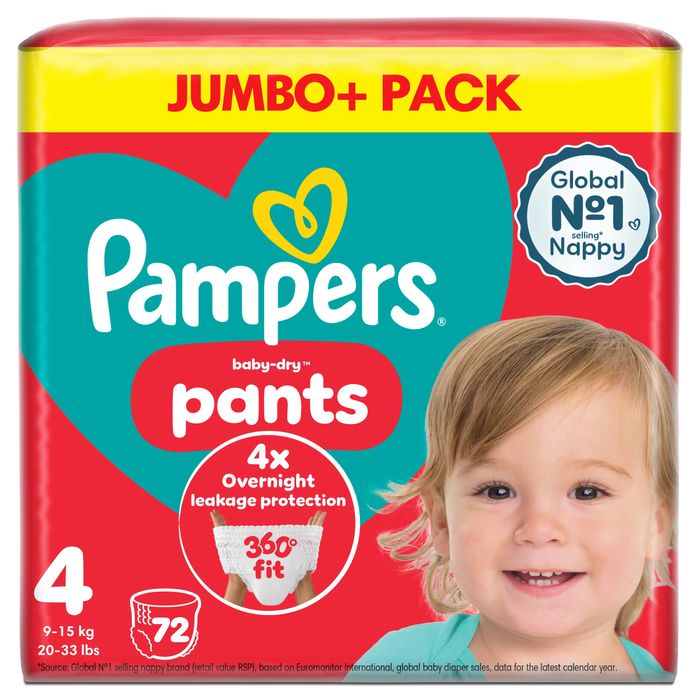 Pampers и Pampers гащички -ТОП ПРОМОЦИЯ: Оригинални пакети Pampers (Jumbo+ Pack) на супер цени!