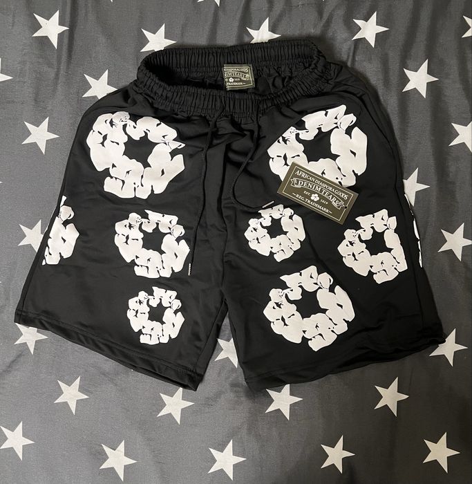 Denim Tears Shorts Negri | Livrare Rapida 24-48H