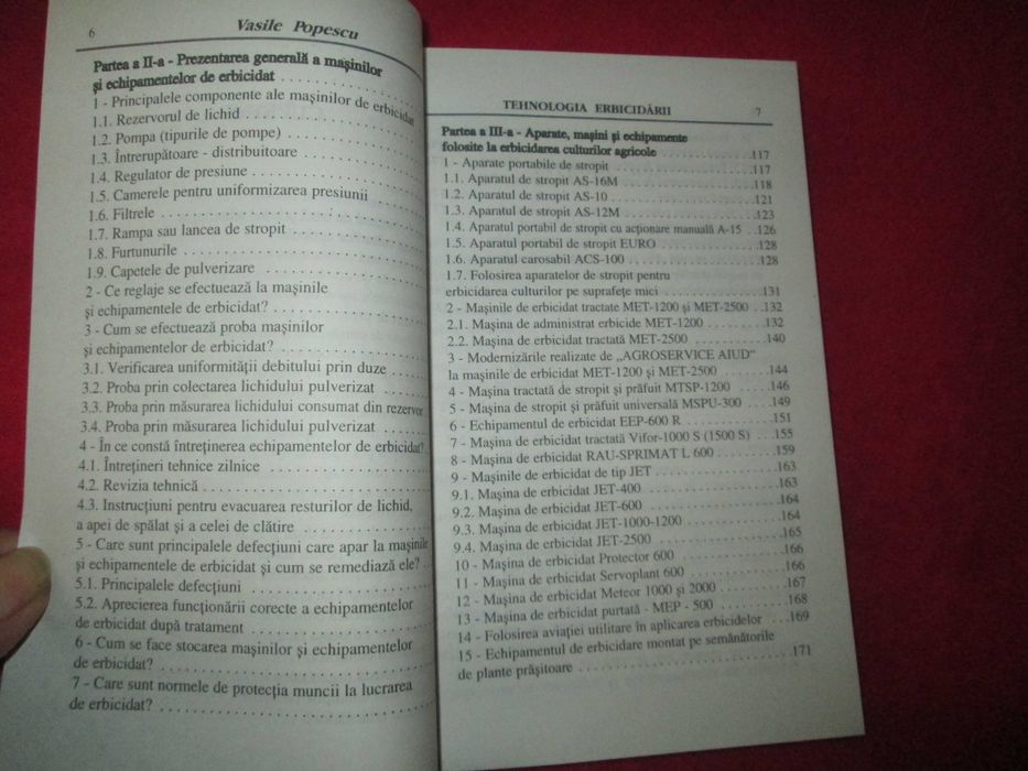 1997  carte  Tehnologia  erbicidarii culturilor agricole si..