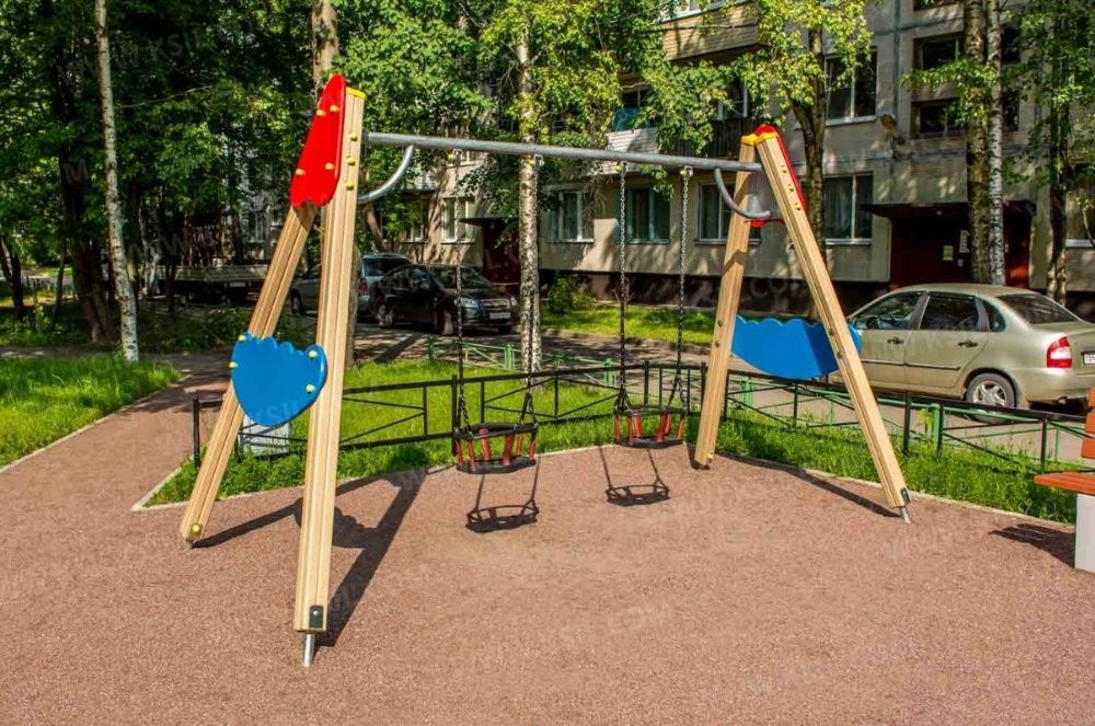 Качели КСИЛ. Детские площадки, горки, карусели. Болалар майдончаси