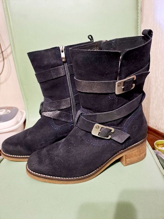 Ботинки 40р натуралка