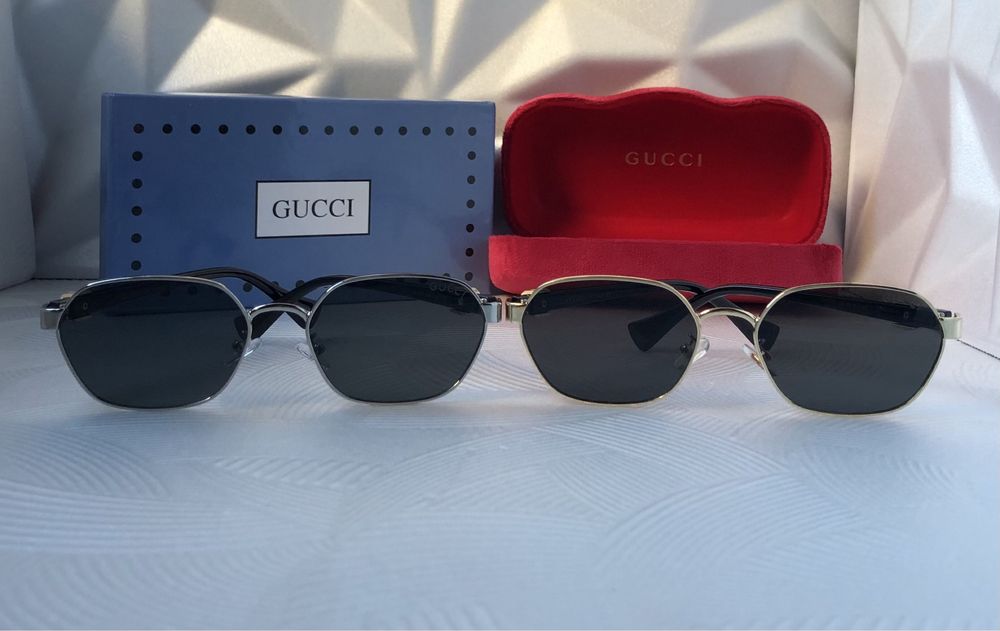 Дамски слънчеви очила 2025 2 цвята златни сребърни