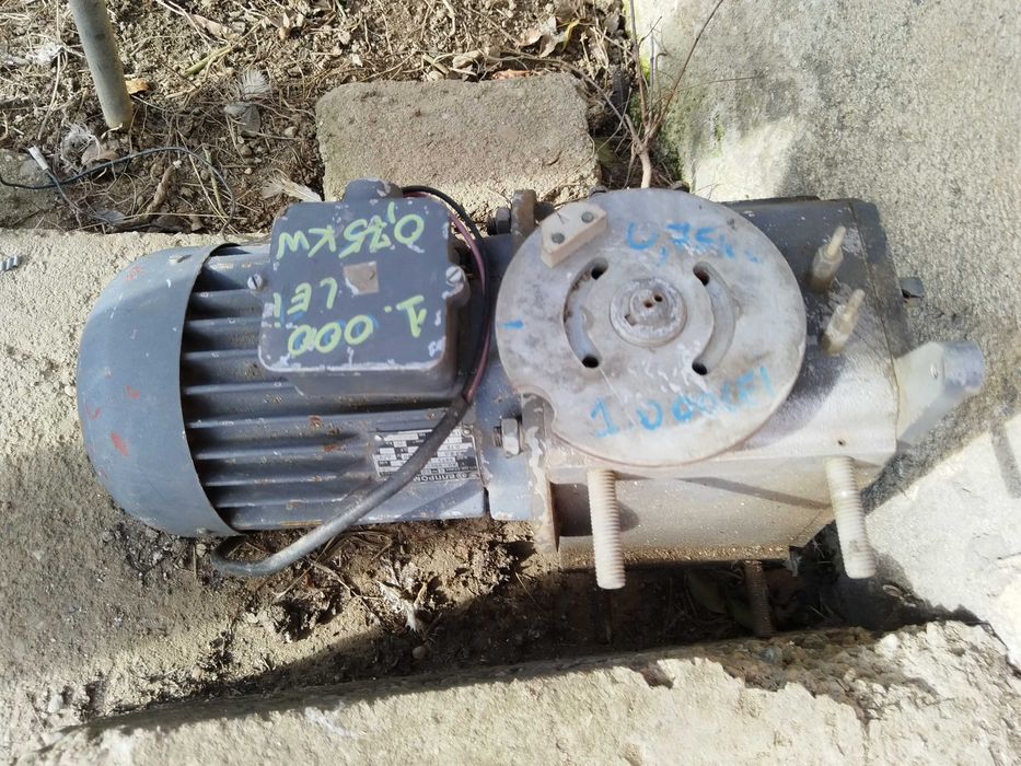 Reductor cu motor 0,75 KW