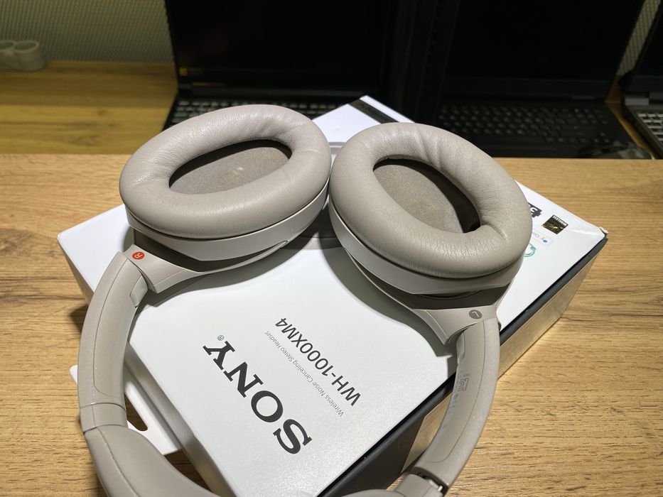 Наушники Sony WH-1000XM4, бежевые, 10502/А10