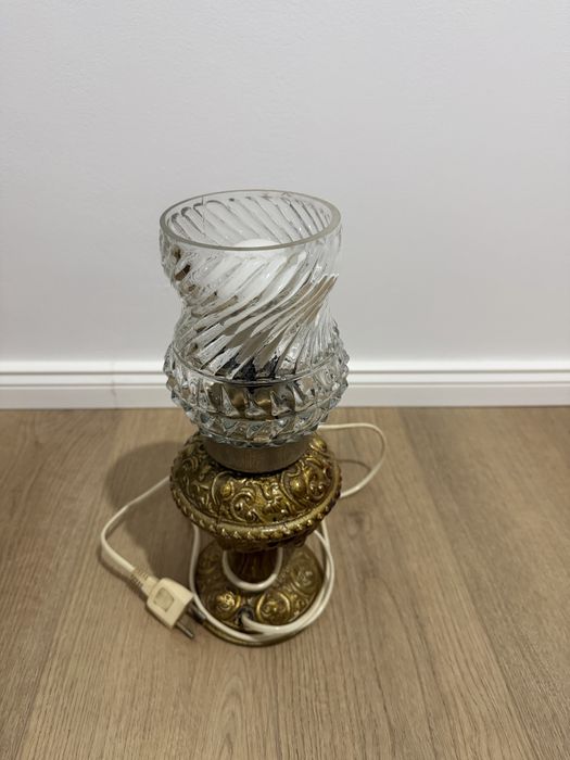 Lampa veioza din bronz