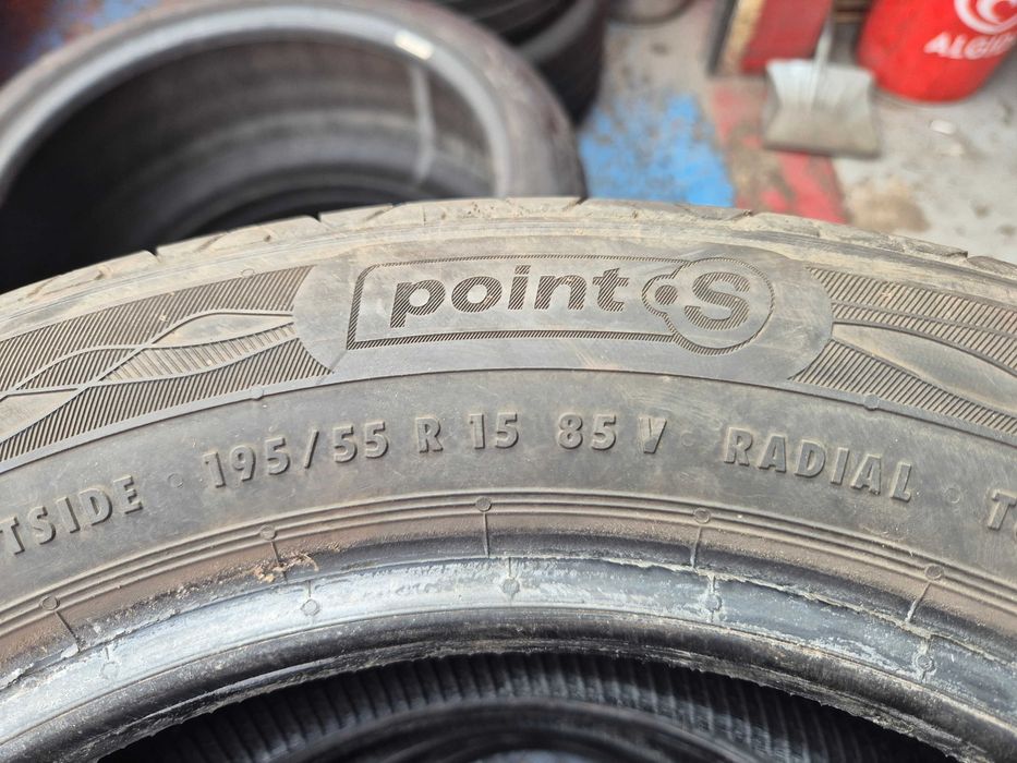 4 Anvelope de VARA - 195/55/15 - POINT'S - CA NOI - DOT 2023 !