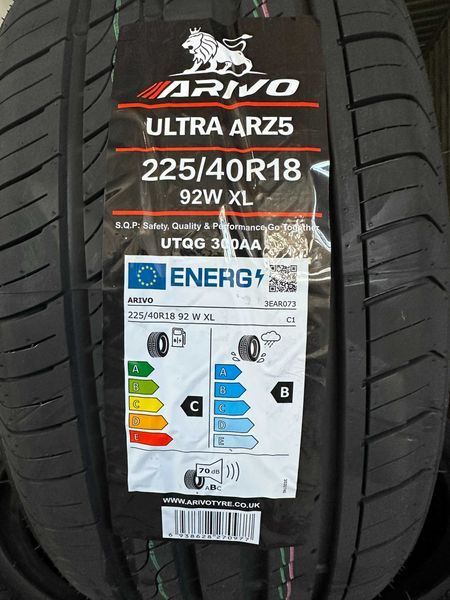 Нови Летни Гуми Arivo Ultra Arz5 225/40R18 92W Xl БОРД
