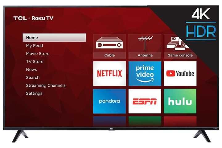 Телевизор TCL 43*55"65 4K Led HDR 10+ SMART Google TV