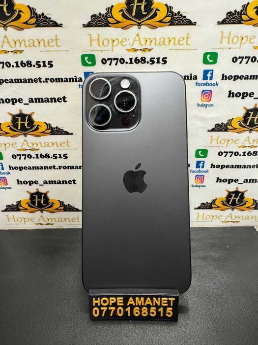 Hope Amanet P3 Iphone 15 Pro Max / 256 gb / 95% baterie