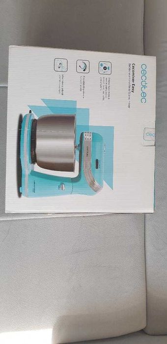 Mixer cu bol, Cecotec Cecomixer Easy 4041, 250 W, Albastru/Inox