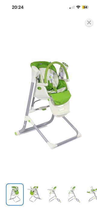 Детский стул - качели 2в1