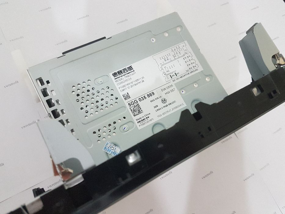 NOU MIB2 VW CarPlay Navigatie RCD520 VW Golf 7 Passat B8 MIB 2 8" inch