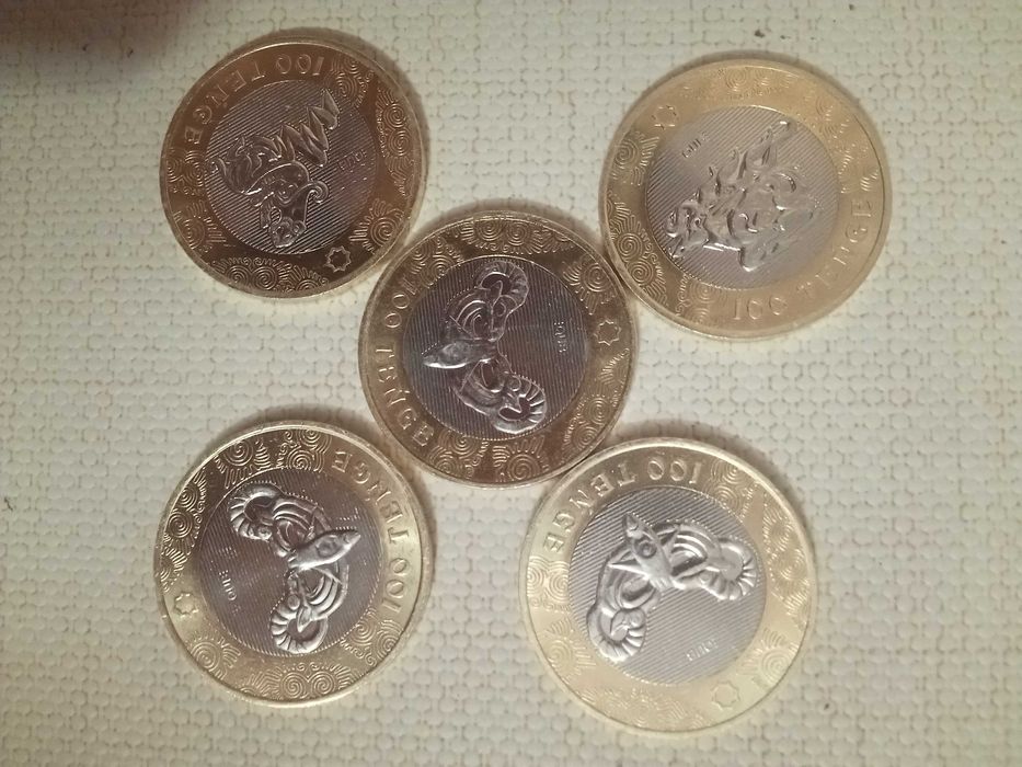 Коллекционные 100 тенге