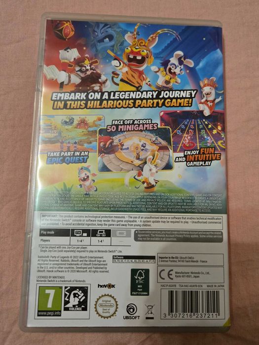 Rabbids: Party of Legends, Nintendo Switch