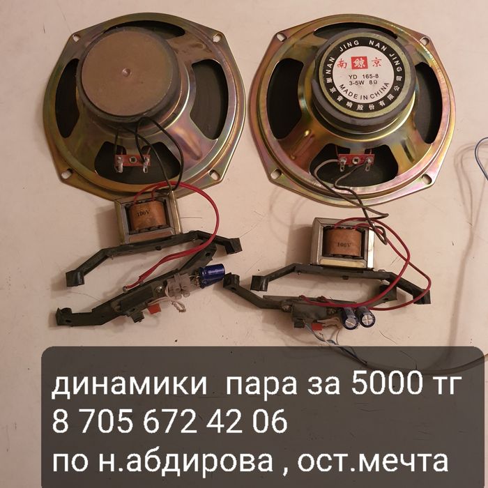 Динамики  2 штуки