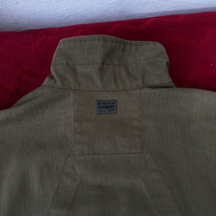G-star Zip Track Overshirt размер М Милитъри-зелено карго яке