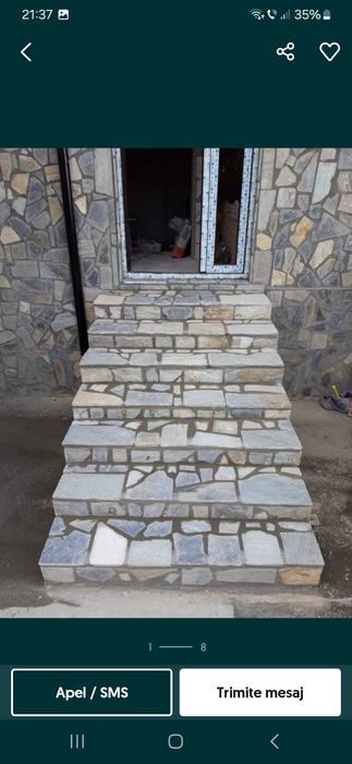 Vând piatră și montez